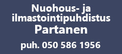 Nuohous- ja ilmastointipuhdistus Partanen logo